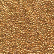 Miyuki Rocailles Beads 2mm 0191 24 Karat Plated Gold 12gr